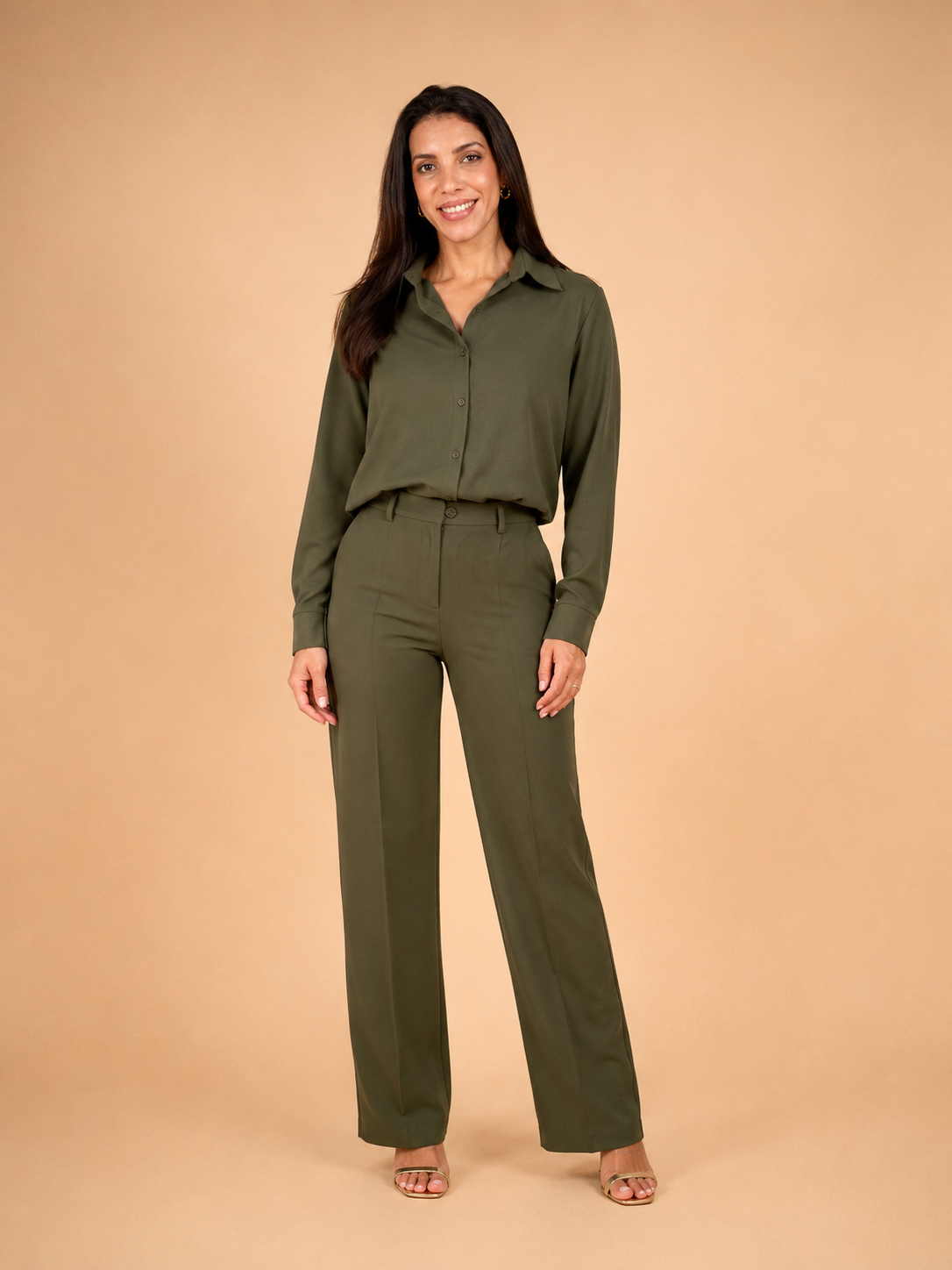 Conjunto Camisa e Calça Alfaiataria